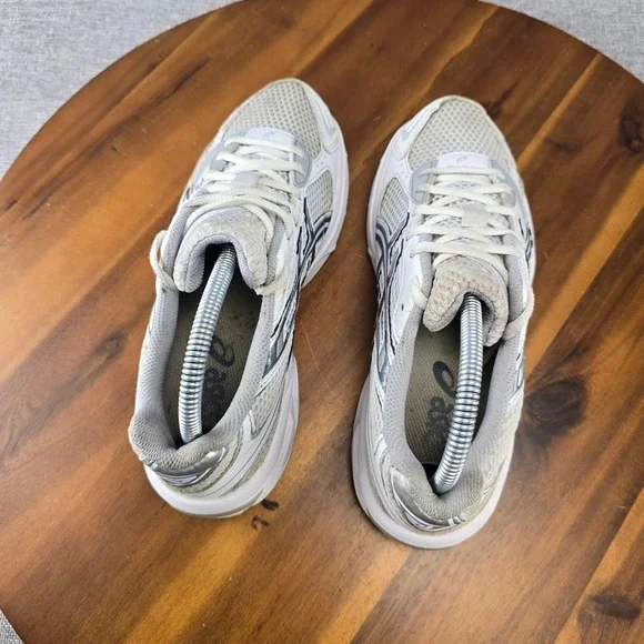 Asics Gel-1130 Womens Running Shoes White Silver 1202A164 Size 7.5 US - Picture 10 of 14